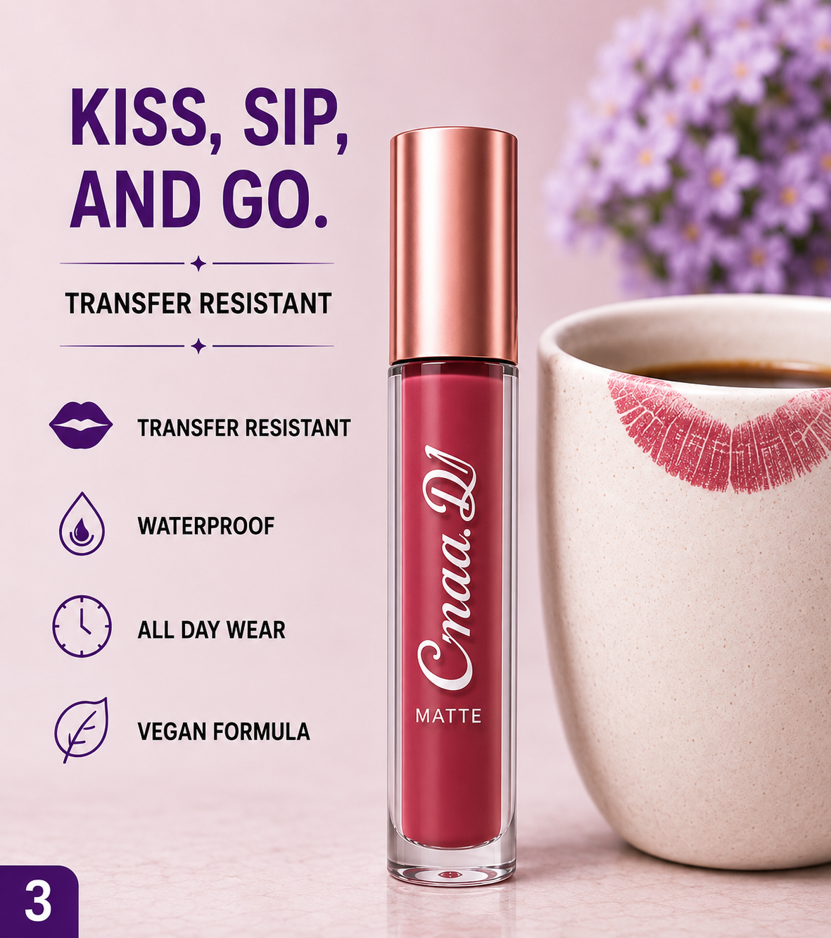 NovaCart Waterproof Lip Gloss