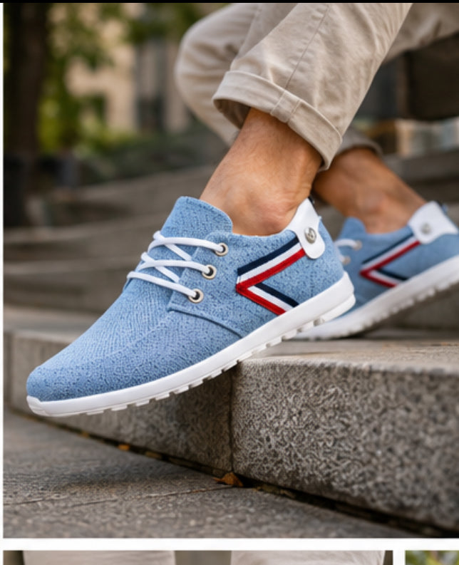 Novacarts Men’s Lightweight Knit     Walking Sneakers